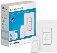Lutron® P-PKG1W-WH Caseta® Wireless In-Wall Dimmer Kit (White)