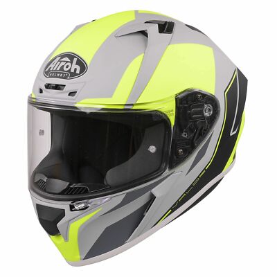 AIROH VALOR WINGS MATT GELB PINLOCK READY MOTORRAD MOTORRAD BIKE HELM