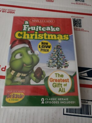 Max Lucado Hermie & Friends A Fruitcake Christmas 2 Episodes (DVD, 2005) Sealed 