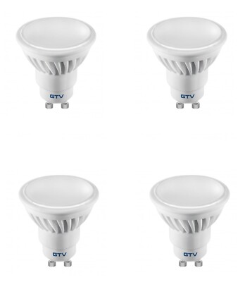 4 Stück x GTV GU10 LED 10W 720lm Glühbirne Strahler SMD 2835 120 Grad nicht dimmbar