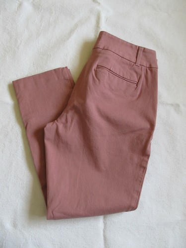Ann Taylor LOFT Dusty Rose Curvy Skinny Ankle Pants, Women's Size 8 | eBay