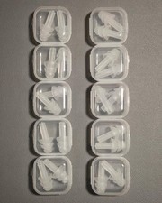 10 Pairs Noise Cancelling Ear Plugs, Premium Soft Silicone, Reusable, Waterpr...