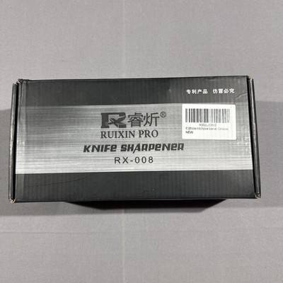 Upgraded RUIXIN PRO RX-008 Professional Knife Sharpener with 10 Whetstones, 360°