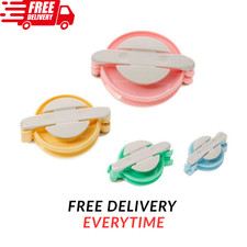 4 X Plastic Pom Pom Makers Set Pom-Pom Making Kit Multi Pack Make Pompoms