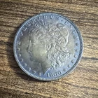 1880 Morgan Silver Dollar $1 Coin Circulated Business Strike 0.9 Fineness