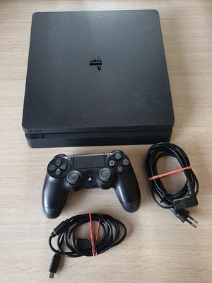 Sony PlayStation 4 Slim 500GB Spielkonsole Schwarz + Controller