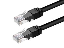 Cat6 Ethernet Patch Cable - 100 Feet - Black Snagless RJ45, 550MHz, UTP, 24AWG