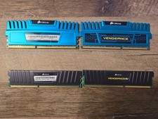 Corsair Vengeance 16GB 4x 4GB DDR3 1600MHz CL9 RAM - 2 Kits, Tested Working