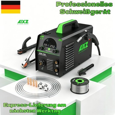 AIXZ AIM-250 5in1 250A IGBT SYN Multischweißgerät MIG MAG WIG MMA 220V DIY