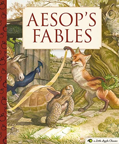Aesop's Fables A Little Apple Classic by Aesop (Hardback Book) - Image 9