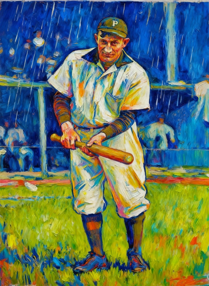 HONUS WAGNER Popzilla Art Card Print Artist Signed Limited /30 ACEO S2#20 view 1