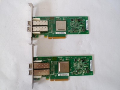 *Lot of 2* Dell QLogic QLE2562-DEL Dual Port 8Gb FC Host Bus Adapter 0MFP5T