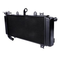 Black Radiator Cooler for Kawasaki Ninja 650 Z650 ER650 EX650 2017 2025
