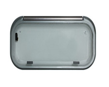 Finestra Polyplastic serie 4.26 - GRIGIO - Foro 700x300: Ricambi Camper Caravan