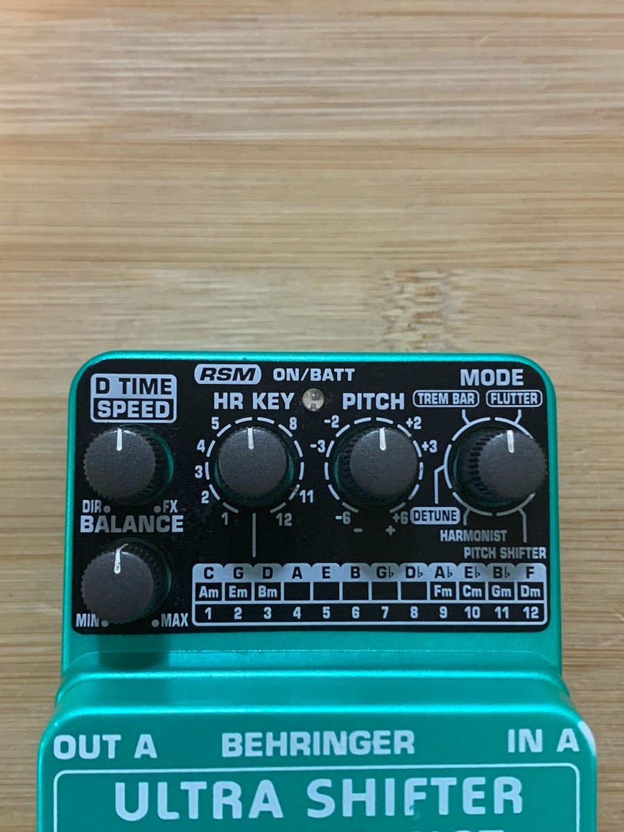 ULTRA SHIFTER/HARMONIST 【US600】 Behringer Ultra Shifter/Harmonist US600 Harmony Guitar