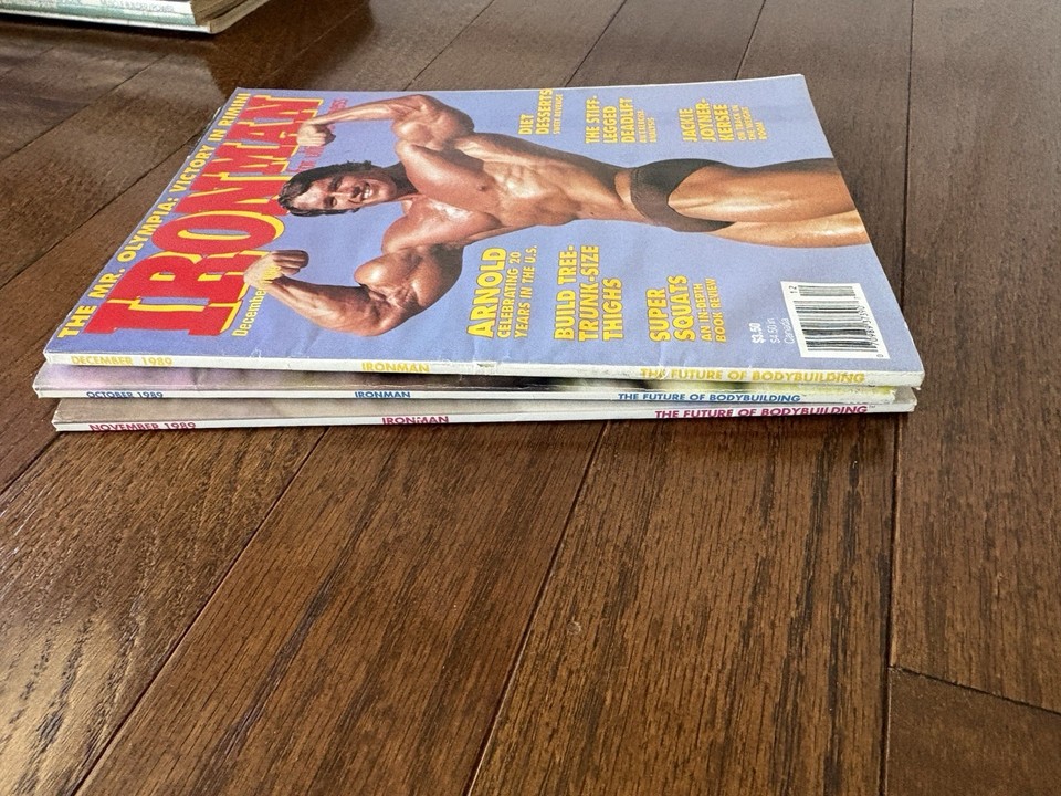 Vintage Ironman Bodybuilding Magazines 1989-96 Lot - 80+ Issues ...
