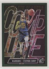2019-20 Panini Donruss Complete Players Green Flood Stephen Curry #7 7i2