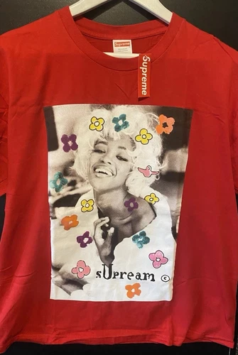 T shirt SS21 Supreme Naomi taille M rouge moyen neuf avec étiquettes rare DS