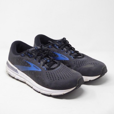 Brooks Mens Addiction GTS 15 Running Shoes Grey Blue 11 D 1103651D077