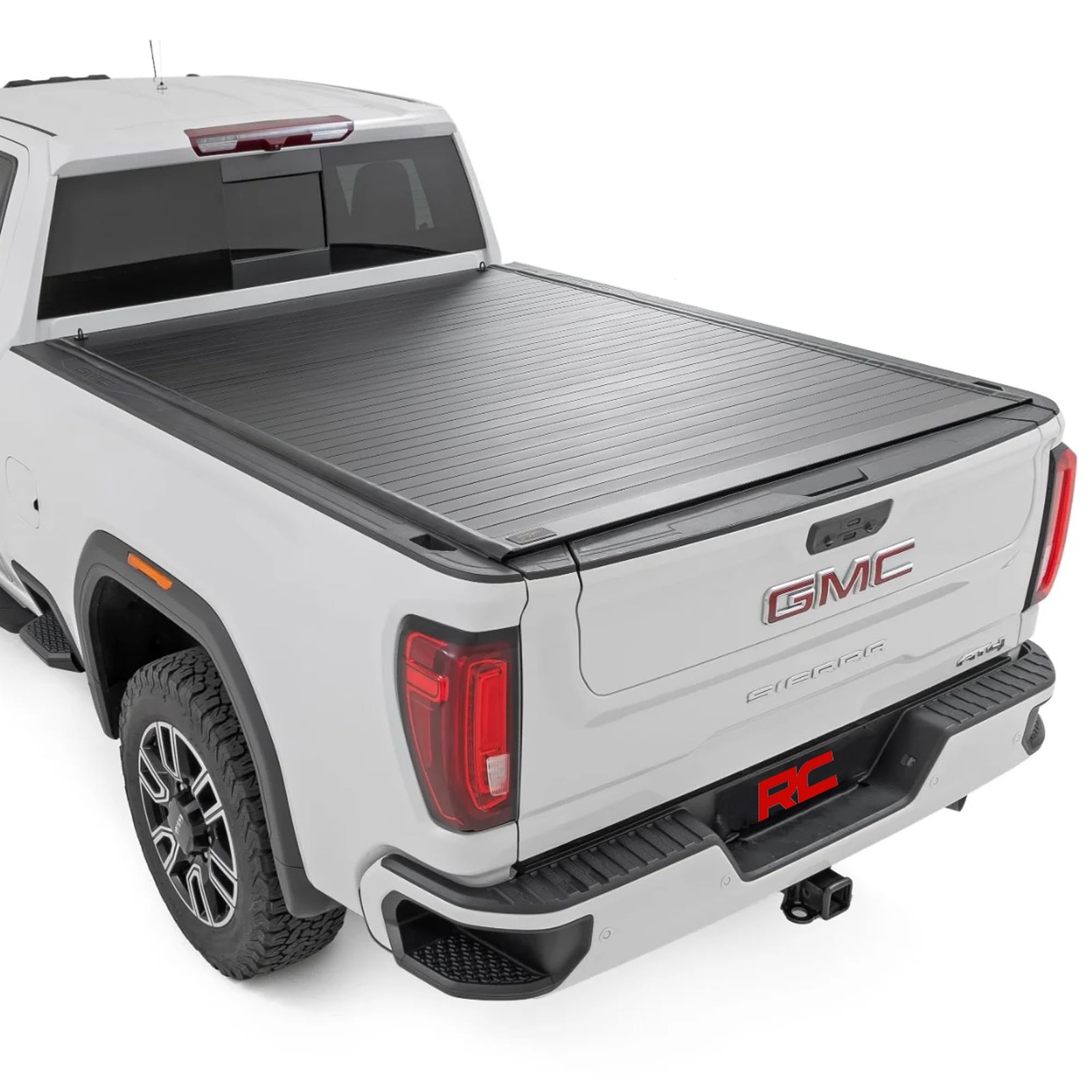 Rough Country Hard Roll-Up Tonneau Cover for Chevy Silverado & GMC Sierra