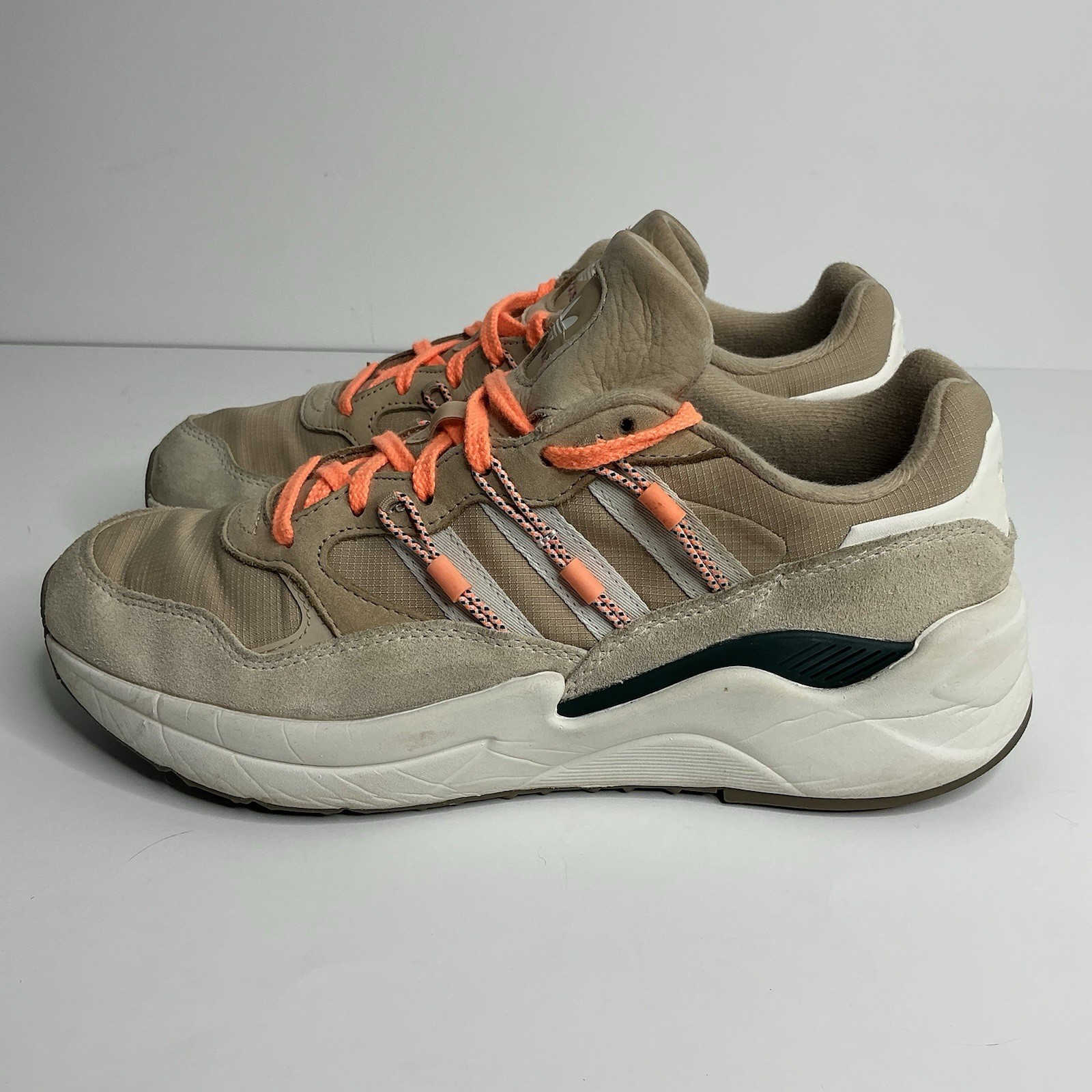 Adidas Women's 8 Retropy Adisuper Shoes Sneakers Cloud White/Sky GW9754 EUC