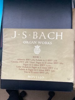 J.S. Bach Organ Works Novello Edition Book 2