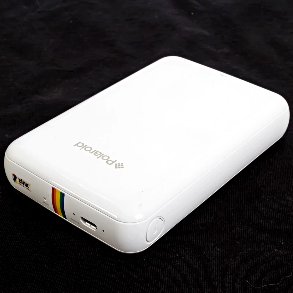 Polaroid ZIP Photo Mini Printer (White) Zink Wireless Photo Printer POLMP01W - Image 2 of 3