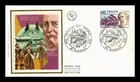 Dr Jim Stamps France FDC People's Theatre 80th Anniversary Silk Cachet