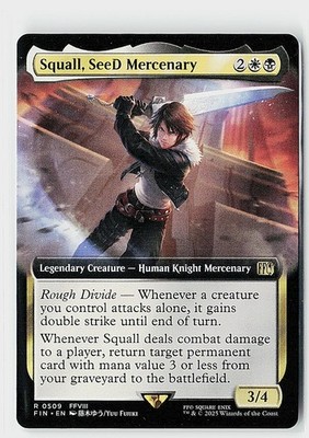 Squall, SeeD Mercenary (Extended Art) R FINAL FANTASY 509 NM