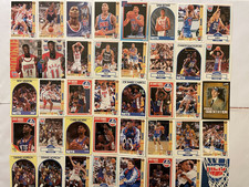 Lot of 40 Different New Jersey Nets Cards Upper Deck, Fleer, NBA Hoops ...