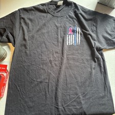 Tee shirt Philadelphia Police FOP sensibilisation au cancer taille XL très bon état