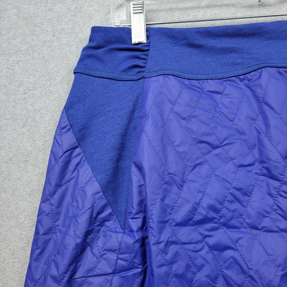 Saia feminina acolchoada Mountain Hardwear azul atlética tamanho grande bufante - Imagem 3 de 4