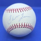 Detroit Tigers Chet Lemon Autographed Baseball OMLB MLB Authenticated VS127354