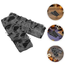 3 Pairs Grunge Arm Warmers Goth Ripped Gloves Long Gothic Leg Sleeves