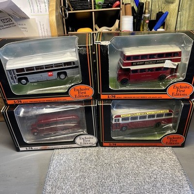 4x Gilbow Exclusive First Edition Coach Bus 1:76 Die Cast Modelle boxed unbenutzt