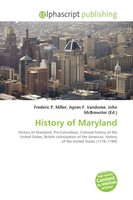 Frederic P. Miller (U. A.) | History Of Maryland | Taschenbuch | Englisch (2026)