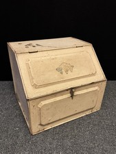 Vintage Metal Double-decker Bread Box Rustic ...