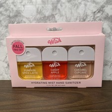 Wish Hand Sanitizer Limited Edition Fall Trio 3 Set - NIB