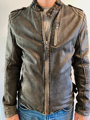 Tigha Lederjacke, schwarz, sehr gut erhalten, Größe L - Bild 1 von 4
