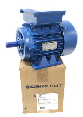 1,1 kW (1,PS) Einphasen Elektromotor 1410 U/min AC 90er B3 Cap Start Run 4 polig