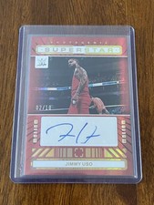 2024 Panini WWE Photogenic Jimmy Uso SUPERSTAR Auto Bloodline Gold 02/10