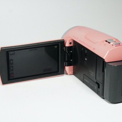 SONY Handycam HDR-CX675 Pink Camcorder Video Camera Full HD 30x