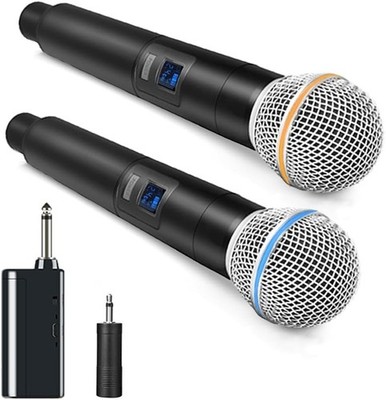 Wireless Handheld Microphone System - Kabelloses Mikrofon für Karaoke, DJ & Part