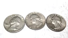 3-1964-d Washington Quarters all 3 RPM