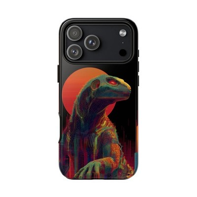 For iPhone / Galaxy / Pixel | Phone Ink Case - Kaiju Reptile Dinosaur