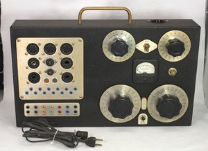 Vintage Custom Made Mutual Conductance Tube Tester