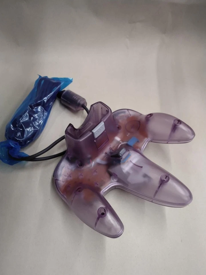 Genuine Nintendo 64 Controller Clear Purple N64 Japan Limited Box - Brand New - Image 4 of 4