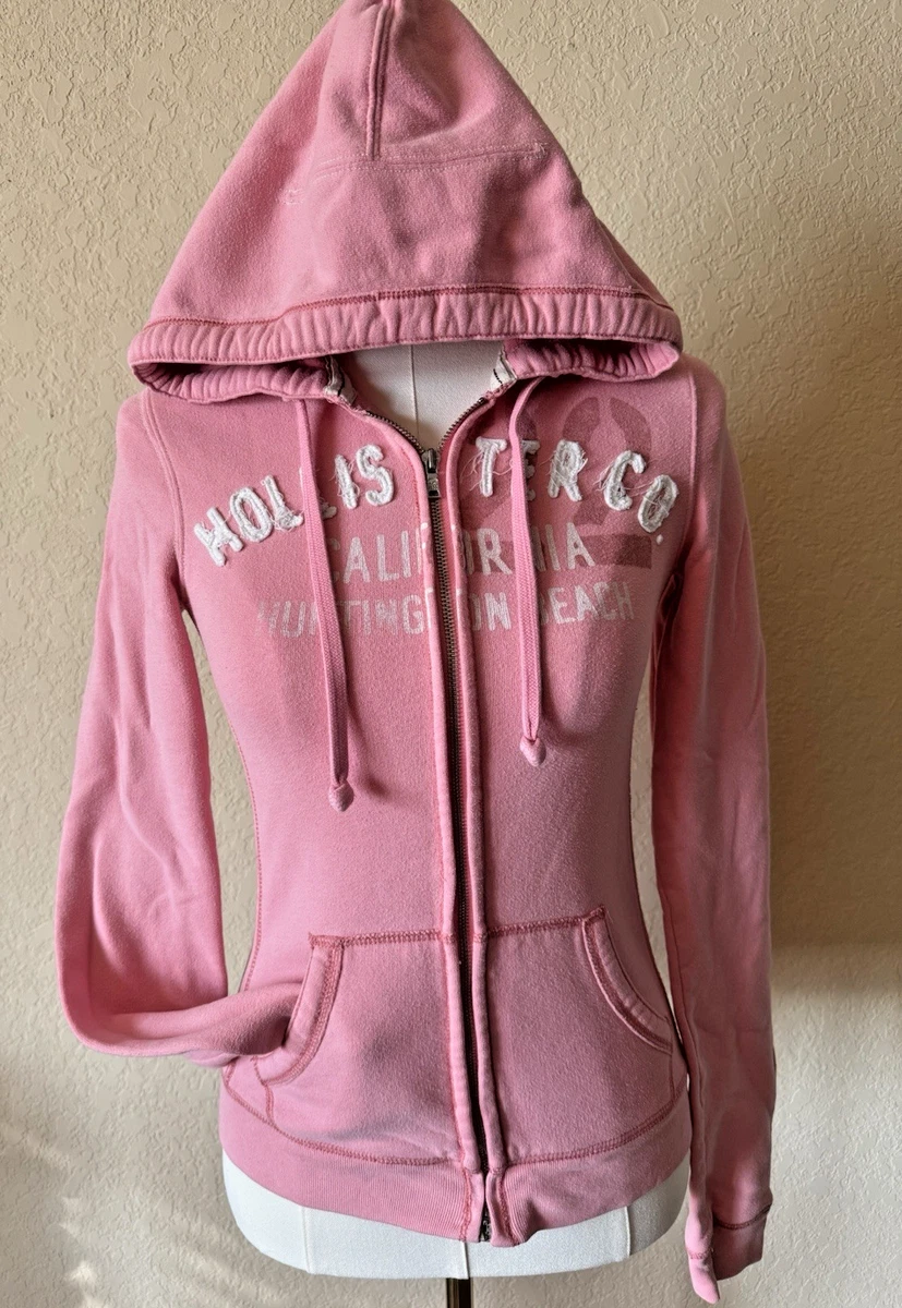 Hollister Pink Hoodies for Women for sale - eBay