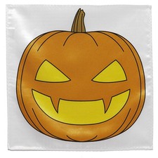 Halloween Pumpkin Jack o Lantern Handkerchief Pocket Square Hanky