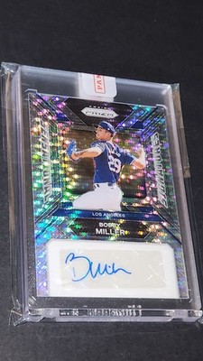 2024 Panini Prizm /199 Sensational Signatures Bobby Miller SEALED Pulsar Prizm
